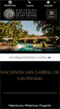 Mobile Screenshot of haciendasangabriel.com