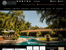 Tablet Screenshot of haciendasangabriel.com